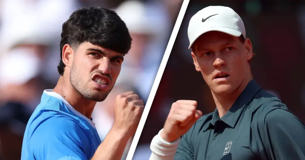 Monte Carlo tennis: Alcaraz en Sinner strijden om wereldtitel