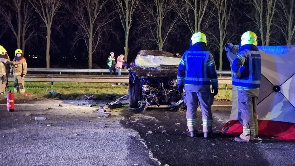 Ongeluk A7 leidt tot lange files bij Zaandam