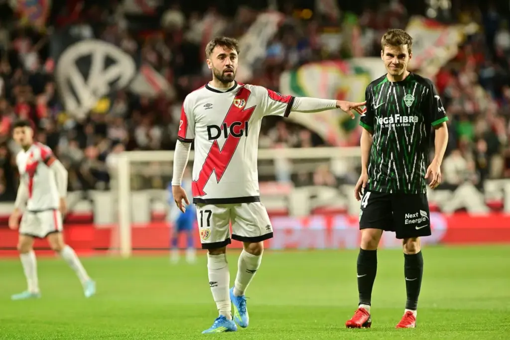 Rayo – Elche: Rayo Vallecano wint met 1-0