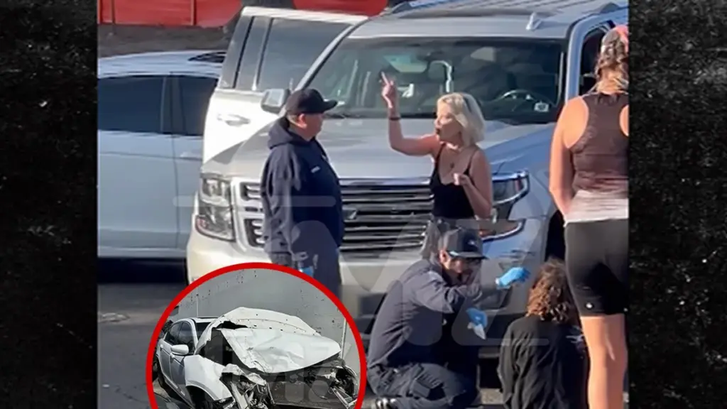 Tori Spelling betrokken bij auto-ongeluk met zeven kinderen