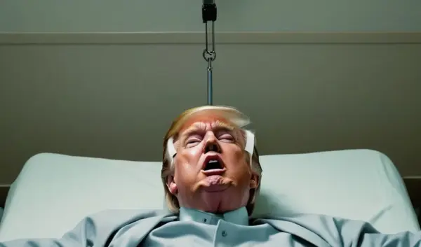 trump hospital — NL news