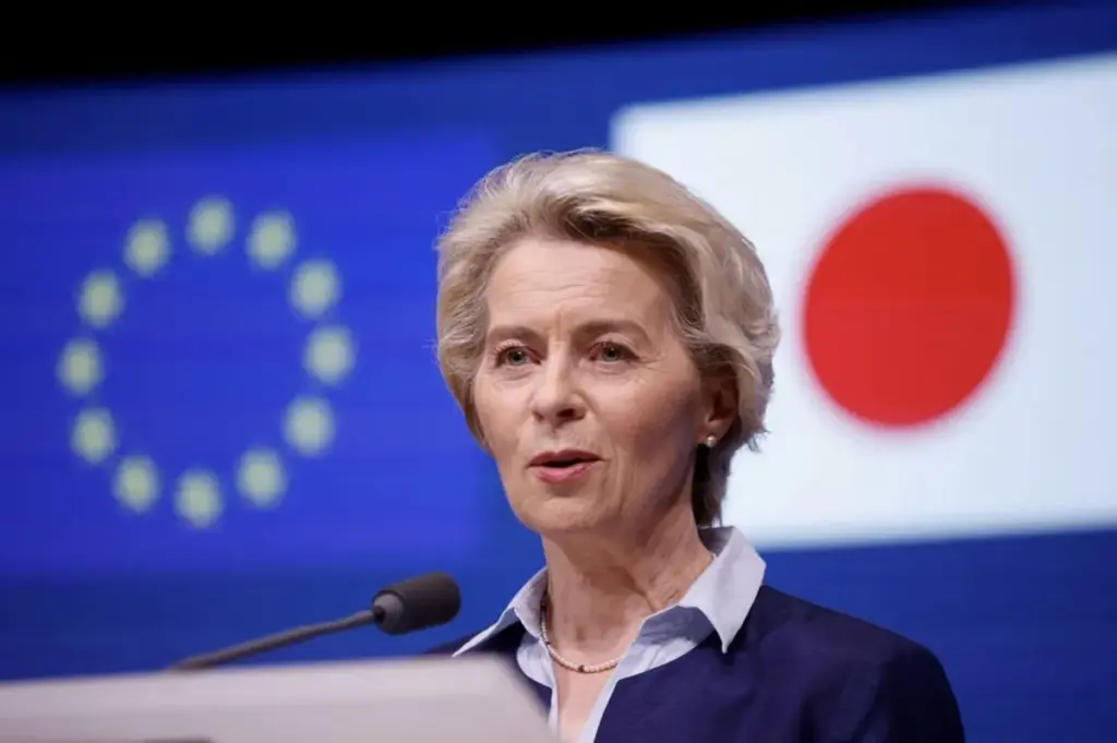 Ursula von der Leyen in Hamburg: Spanningen binnen de EU