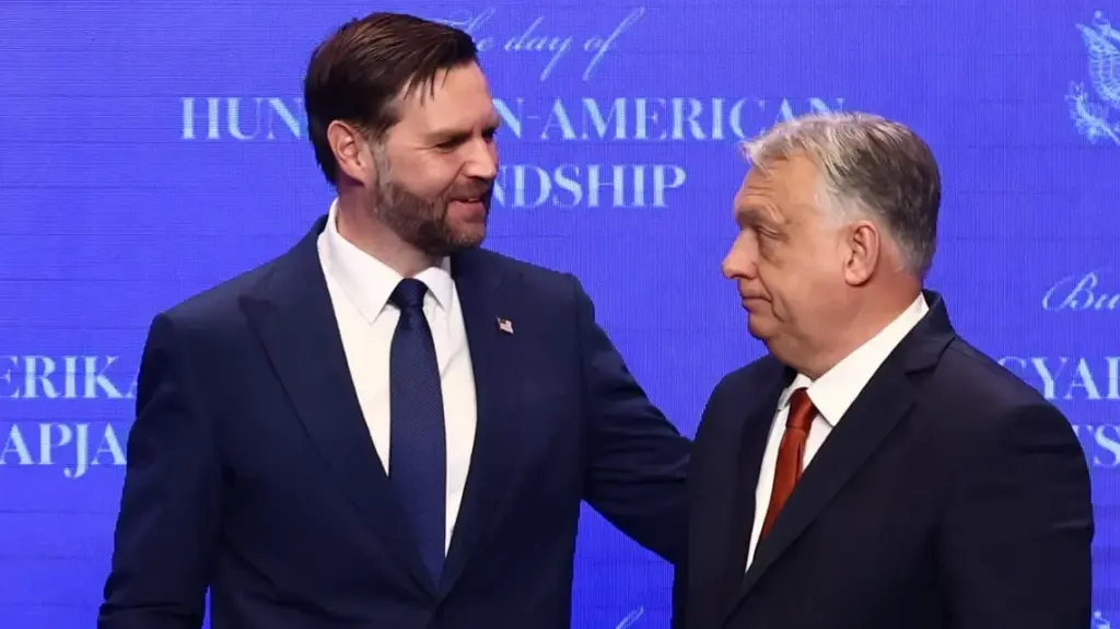Vicepresident JD Vance ontmoet Orbán in Hongarije