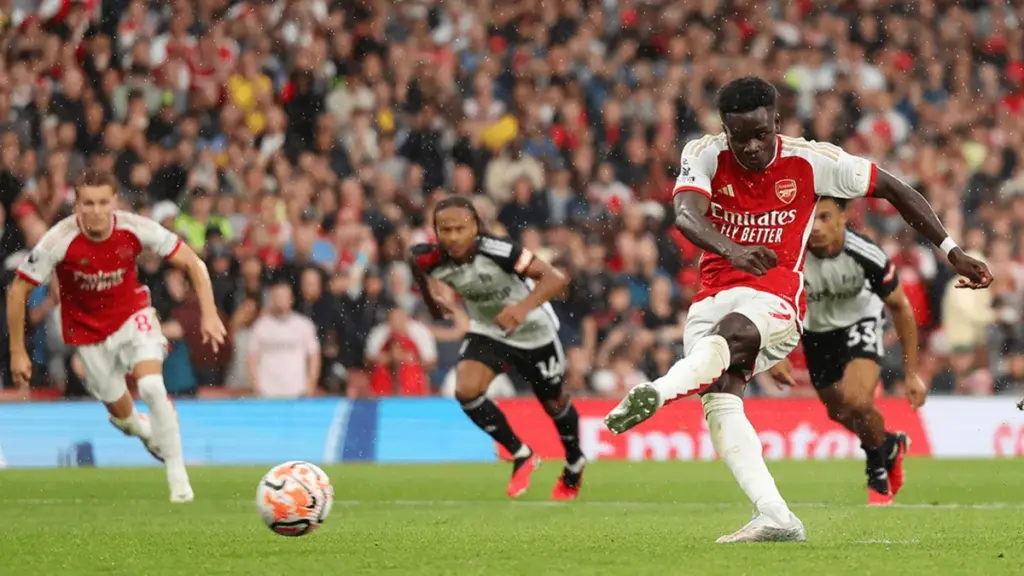Arsenal – Fulham: overtuigende overwinning vergroot titelaspiraties