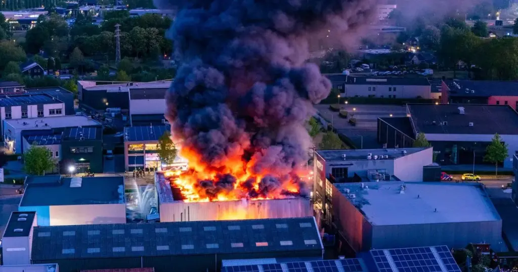 Brand ermelo