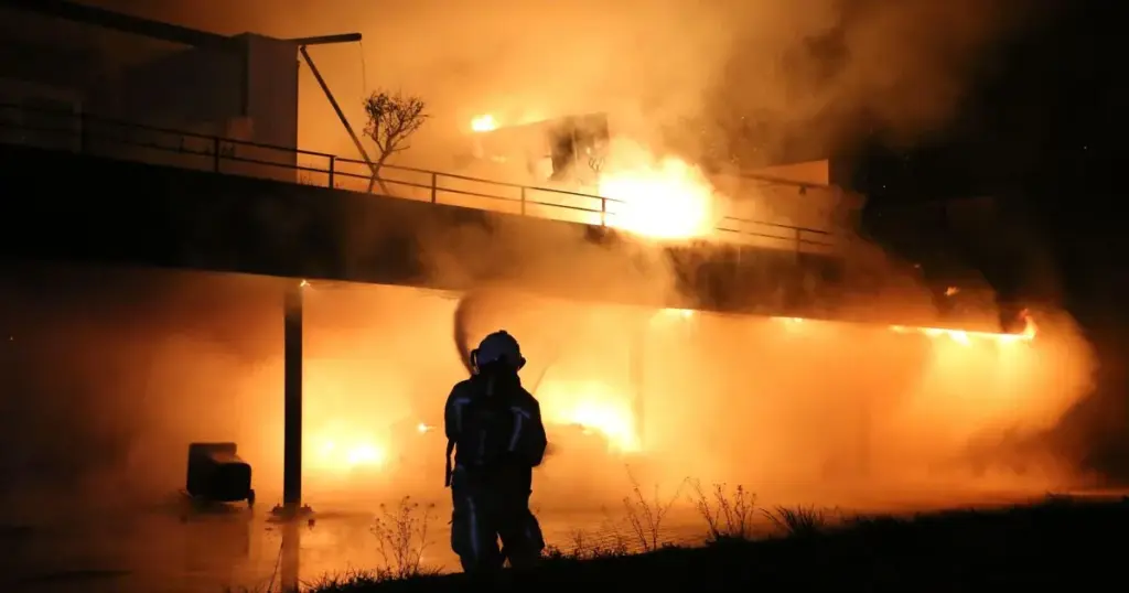 Brand hoogeveen