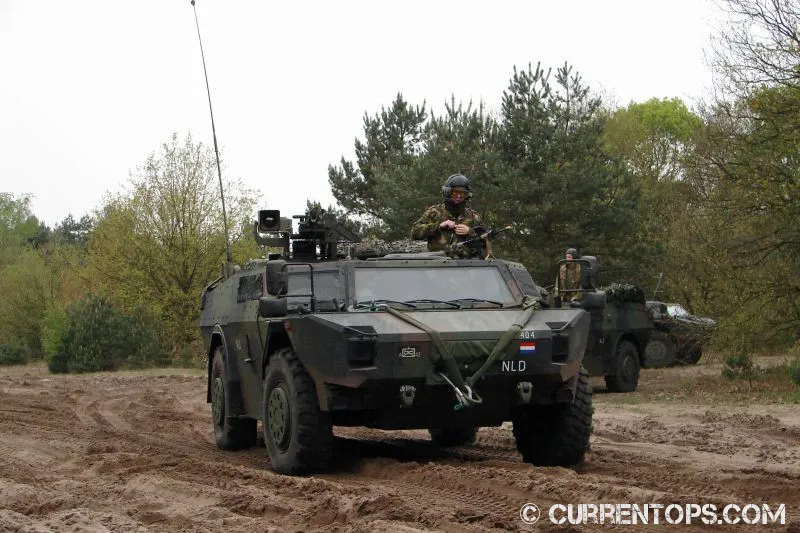 Oirschotse Heide: Natuurbrand tijdens militaire oefening