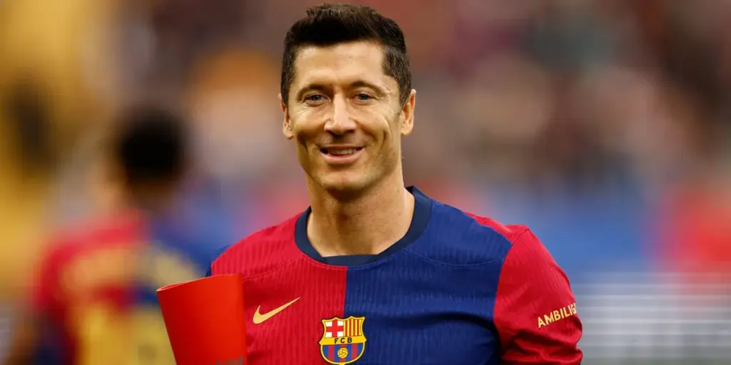 Robert Lewandowski leidt FC Barcelona naar overwinning op Osasuna