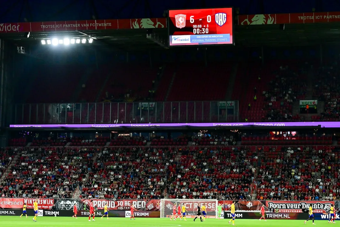 6-0: FC Twente bleek veel te sterk voor DAC 1904.