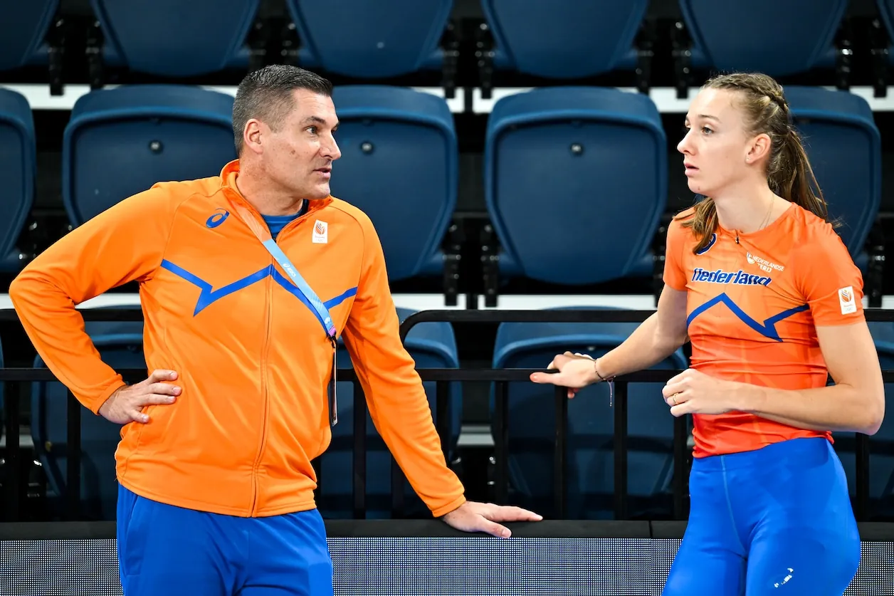 Bol met Laurent Meuwly.© Getty Images