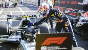 Verstappen kritisch ondanks verrassende podiumplaats: 'Alsof ik een schildpad ben'